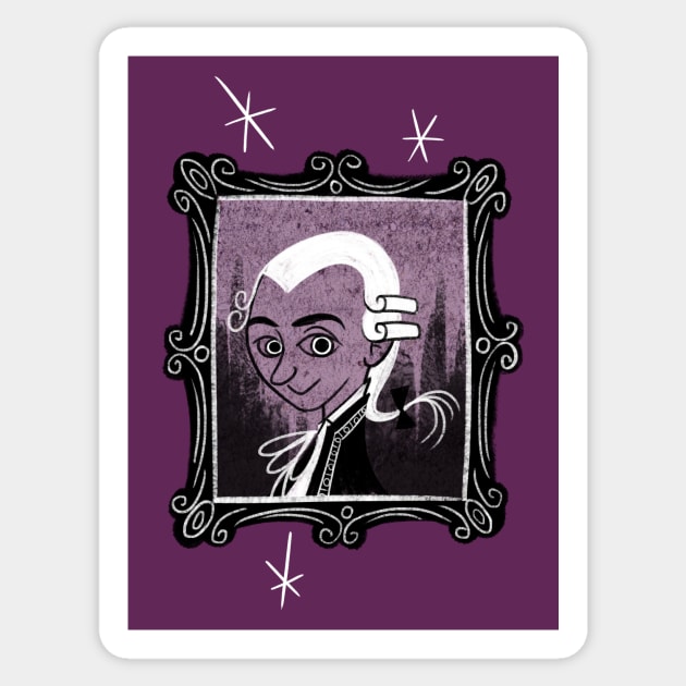 Mozart Sticker by rogerhoyosp